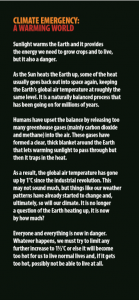 The Greenhouse Effect – A warming World and it’s a Climate Emergency